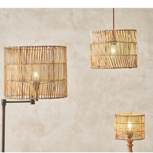 Load image into Gallery viewer, Banso Wicker Lampshade - Natural