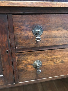 Antique Dark Oak Dresser