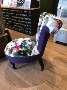 Plush Velvet Chair