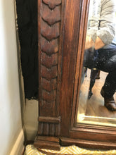 Load image into Gallery viewer, Victorian Gothic Carved Mirror