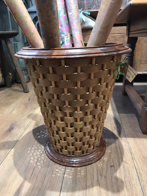 Vintage Wastepaper Basket