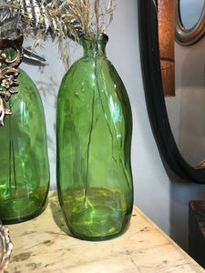 Simplicity Bottle Vase - amber